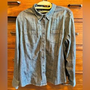 Lands End denim shirt- size 16P